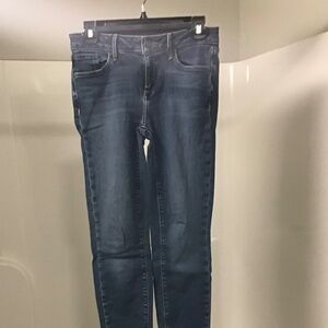 Lot of 2 pairs  Size 2  Eddie Bauer Jeans Slightly curvy fit, Skinny ankle leg